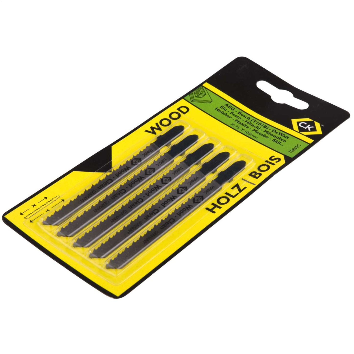 CK Type C Jigsaw Blade (Pack of 5)