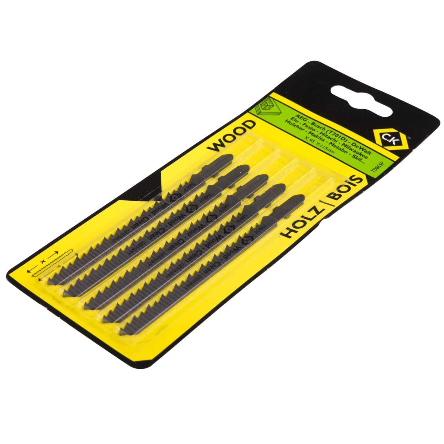 CK Type P Jigsaw Blade (Pack of 5)