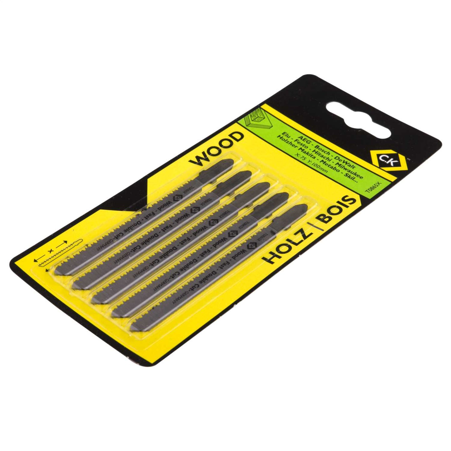 CK Type X Jigsaw Blade (Pack of 5)