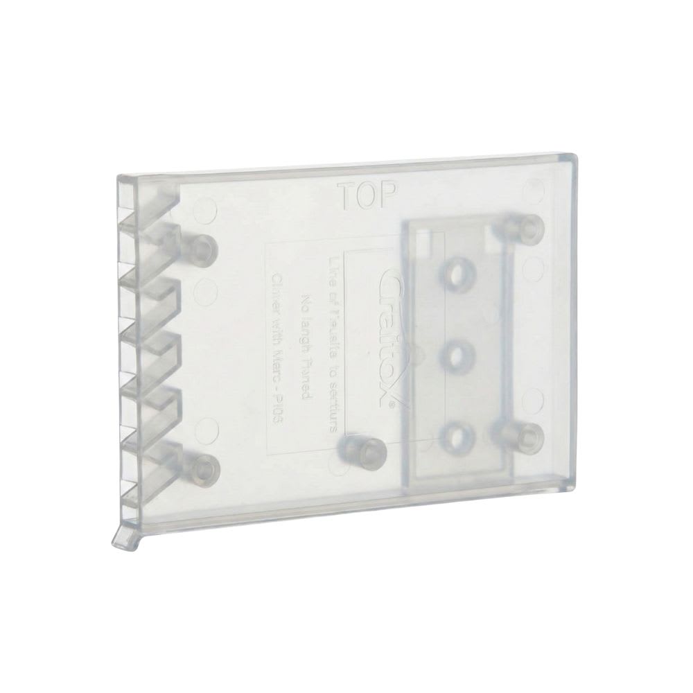 10mm x 65mm Cavity Wall Brick Weep Vent Clear