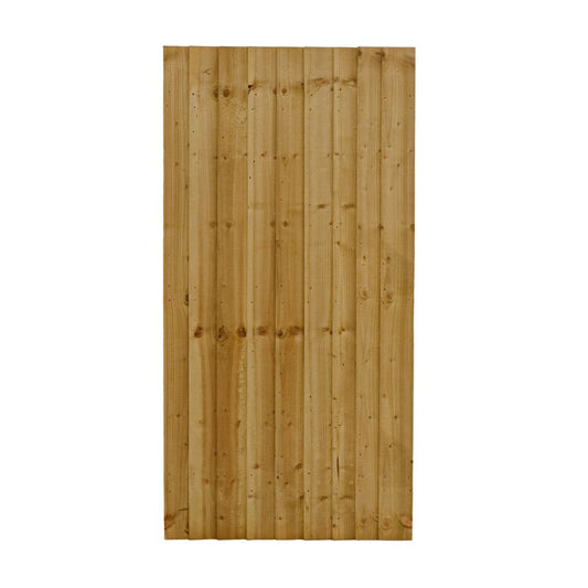 6ft x 3ft Pressure Treated Closeboard Wooden Fence Gate 1800mm x 900mm