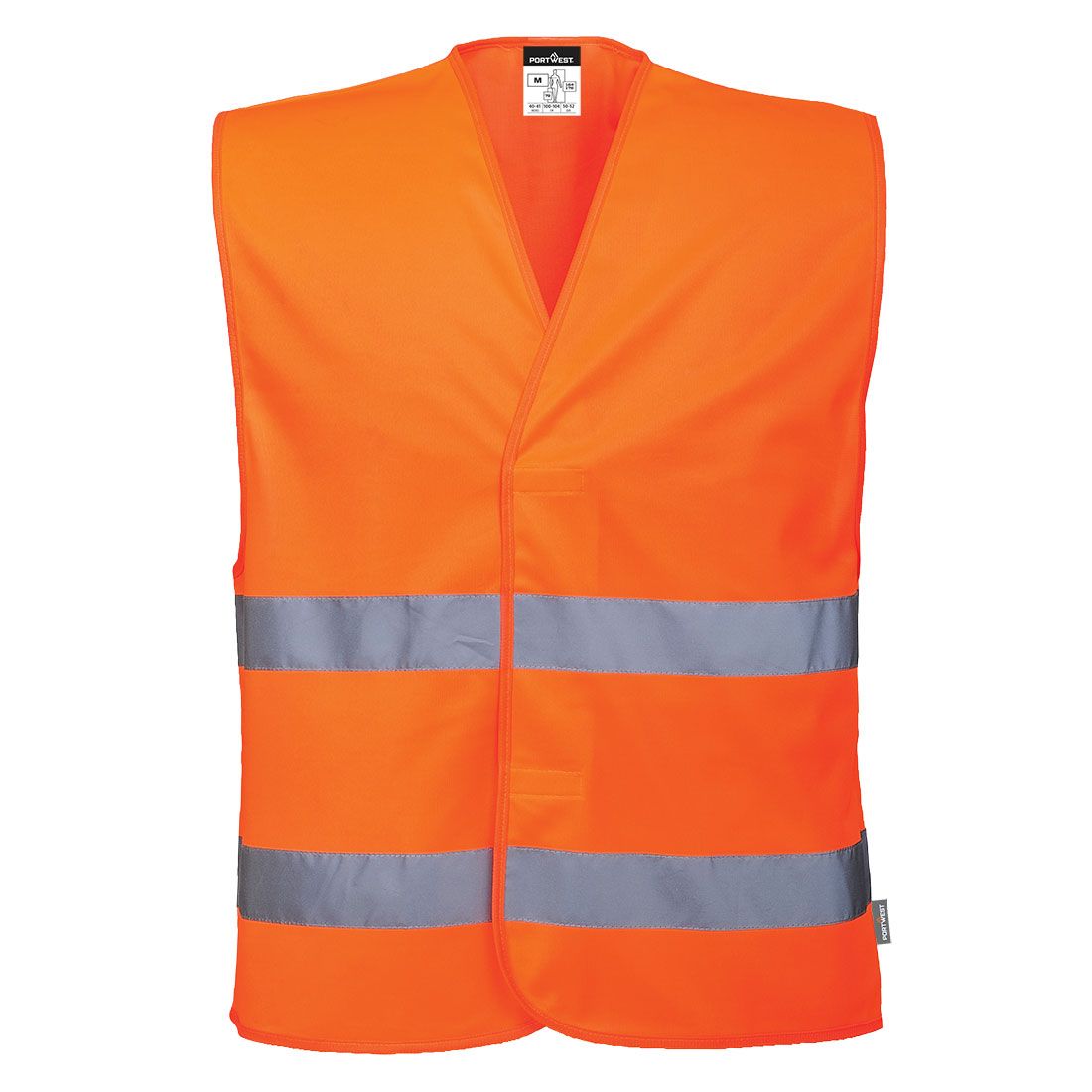 ES1 Essential Hi-Vis Two Band Vest, 4XL, R, Orange