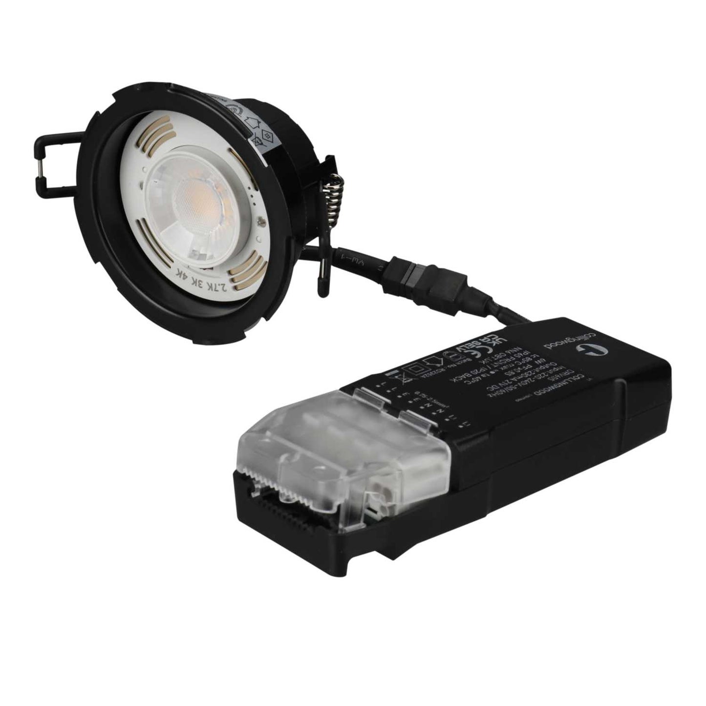 Collingwood H2 Sense 6W LED Tri-Colour Downlight with PIR (No Bezel)