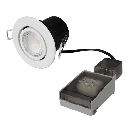 Collingwood H4 Lite CSP 4W / 6W Colour and Wattage Selectable Dimmable Downlight White