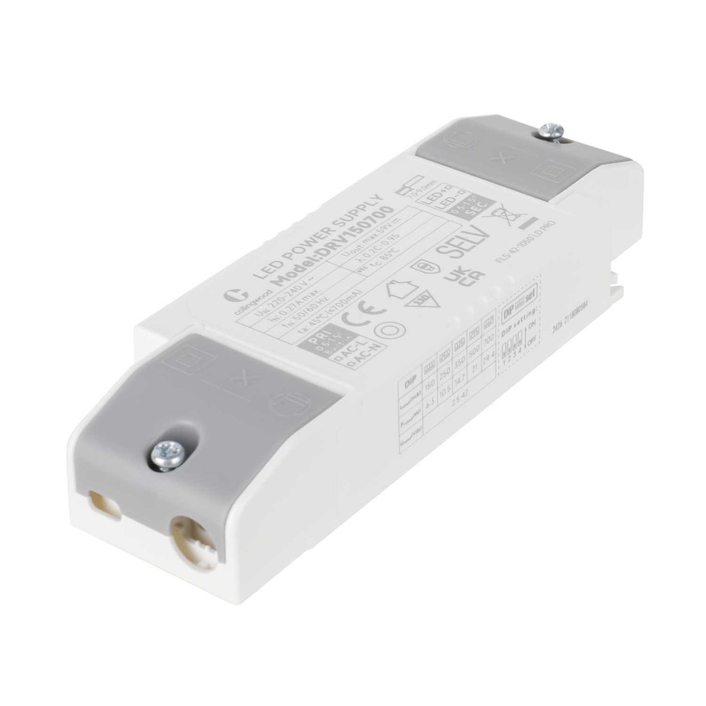 Collingwood 30W 150mA - 700mA Constant Current LED Driver IP20