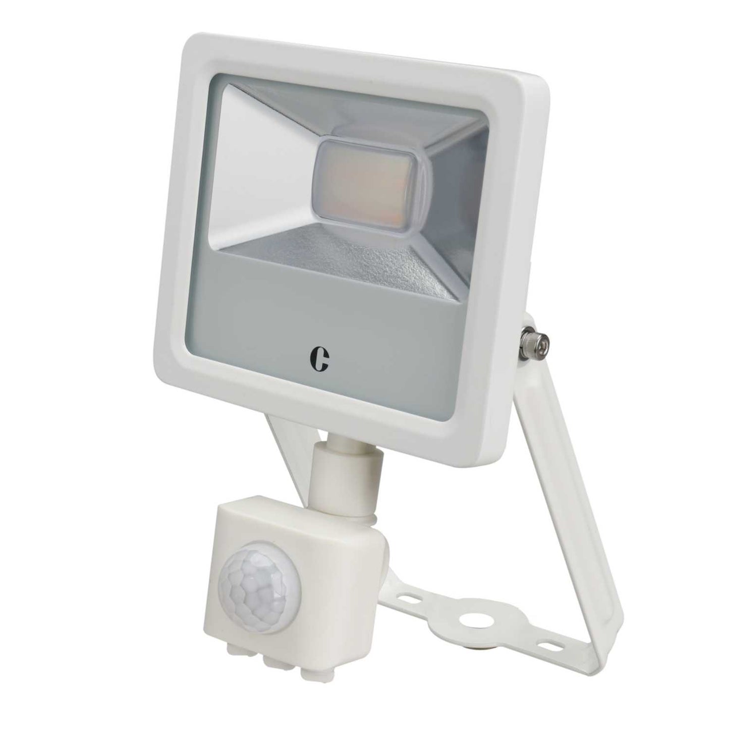 Collingwood 10W LED Tri-Colour Floodlight with PIR White