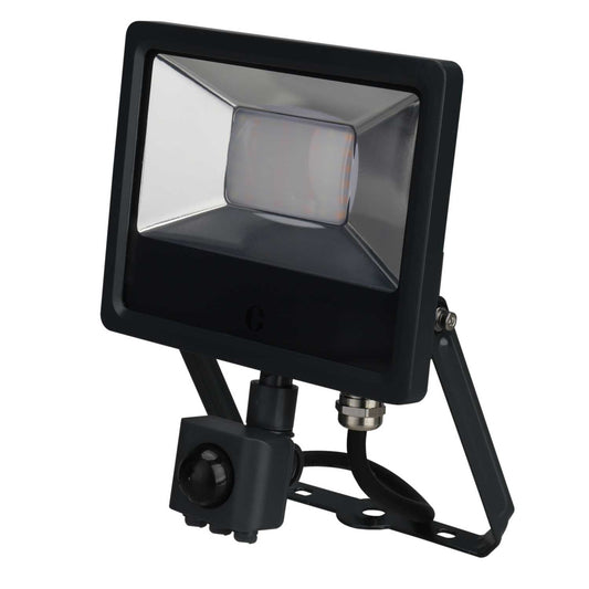 Collingwood 20W LED Tri-Colour Floodlight with PIR Anthracite