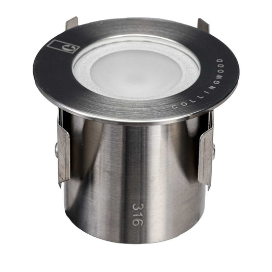 Collingwood 1.2W LED Rgbw Colour Changing Stainless Steel Ground Light