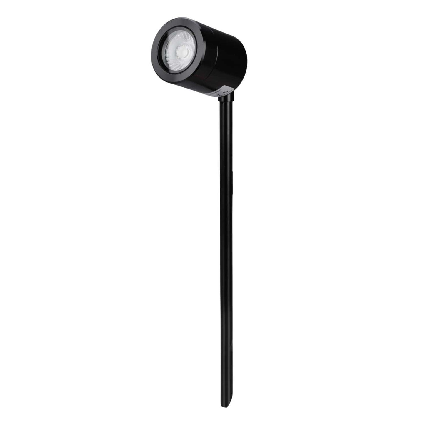 Collingwood SL220 5.7W LED Mains Voltage Flood Spike Light Black Steel 3000K