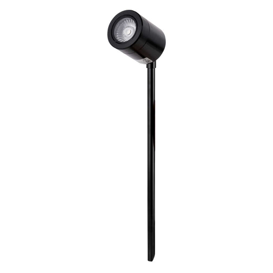 Collingwood SL220 LED Low Voltage Flood Spike Light Black Steel 3000K