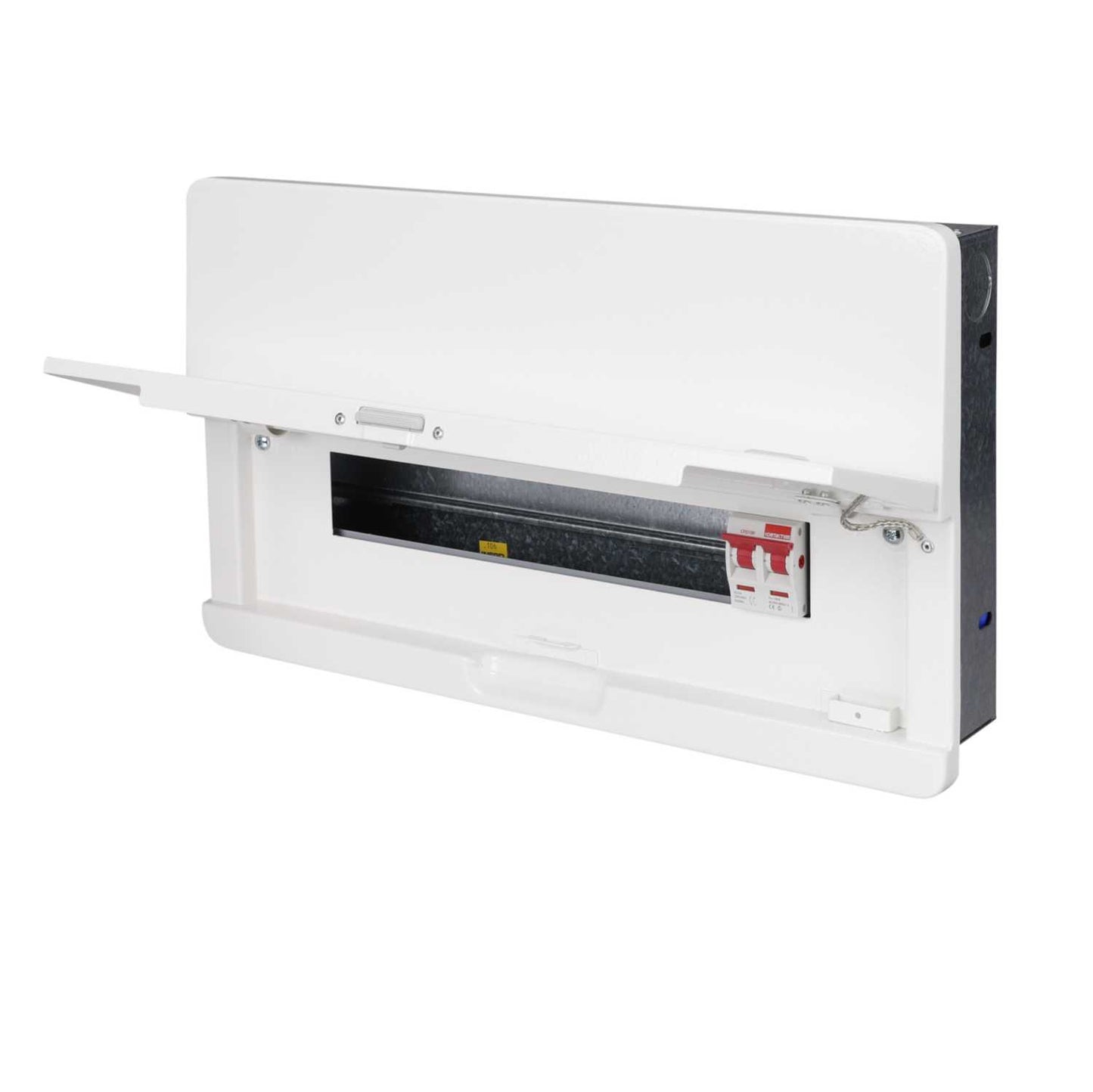 Contactum 14 Way 100A Isolator Incomer Flush Metal Clad Consumer Unit