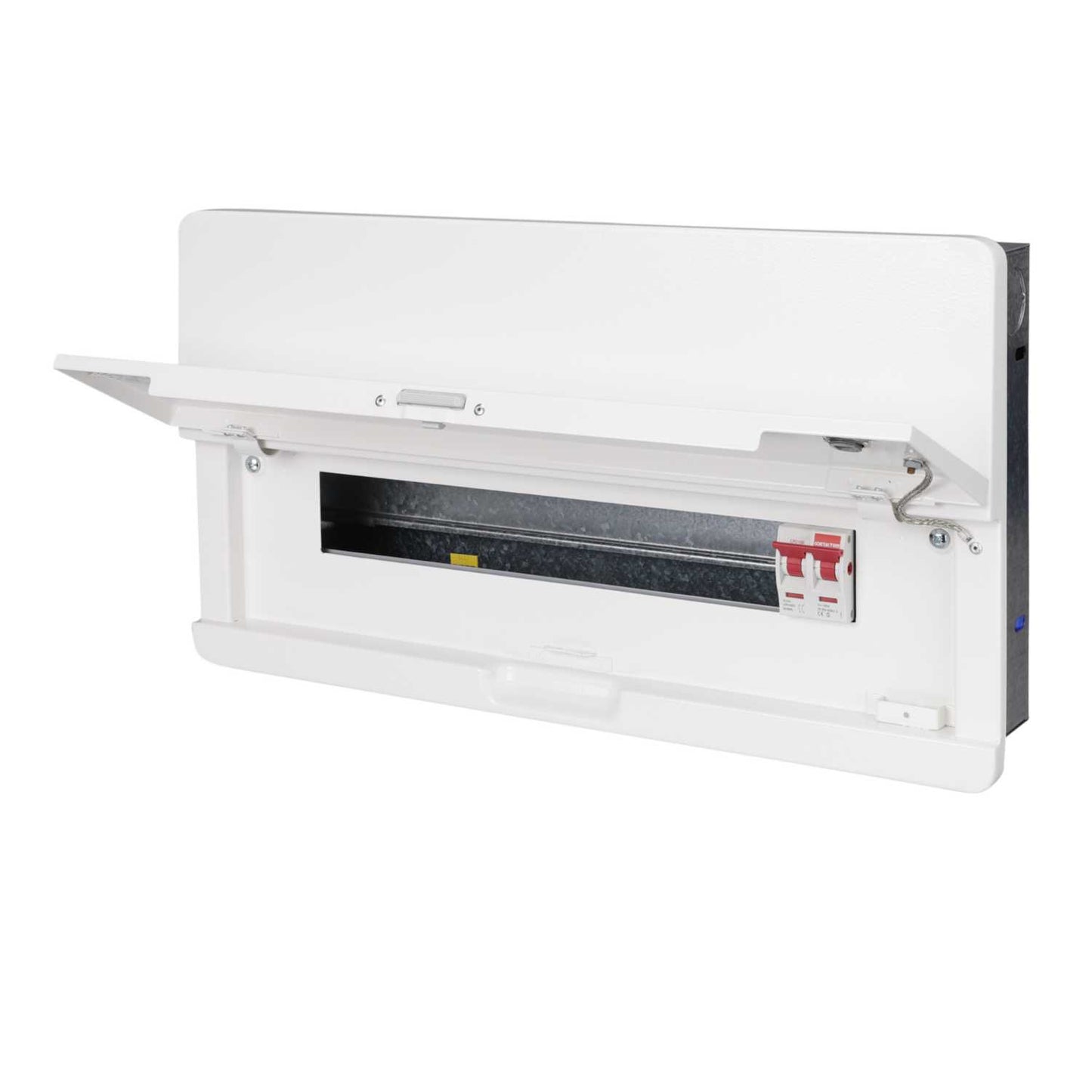 Contactum 16 Way 100A Isolator Incomer Flush Metal Clad Consumer Unit