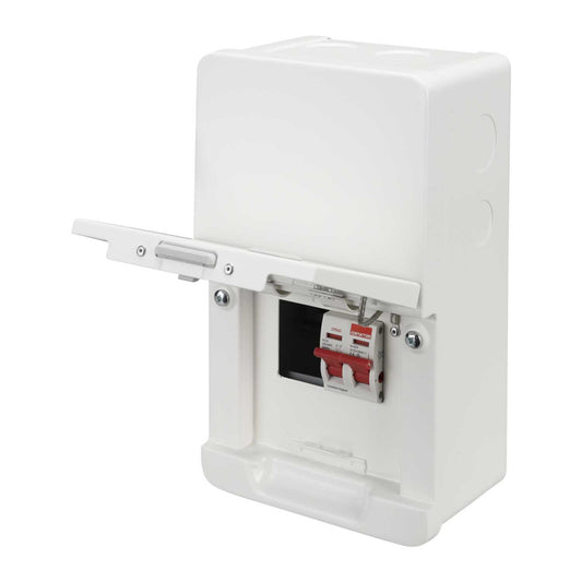 Contactum 2 Way 63A Isolator Incomer Metal Clad Consumer Unit