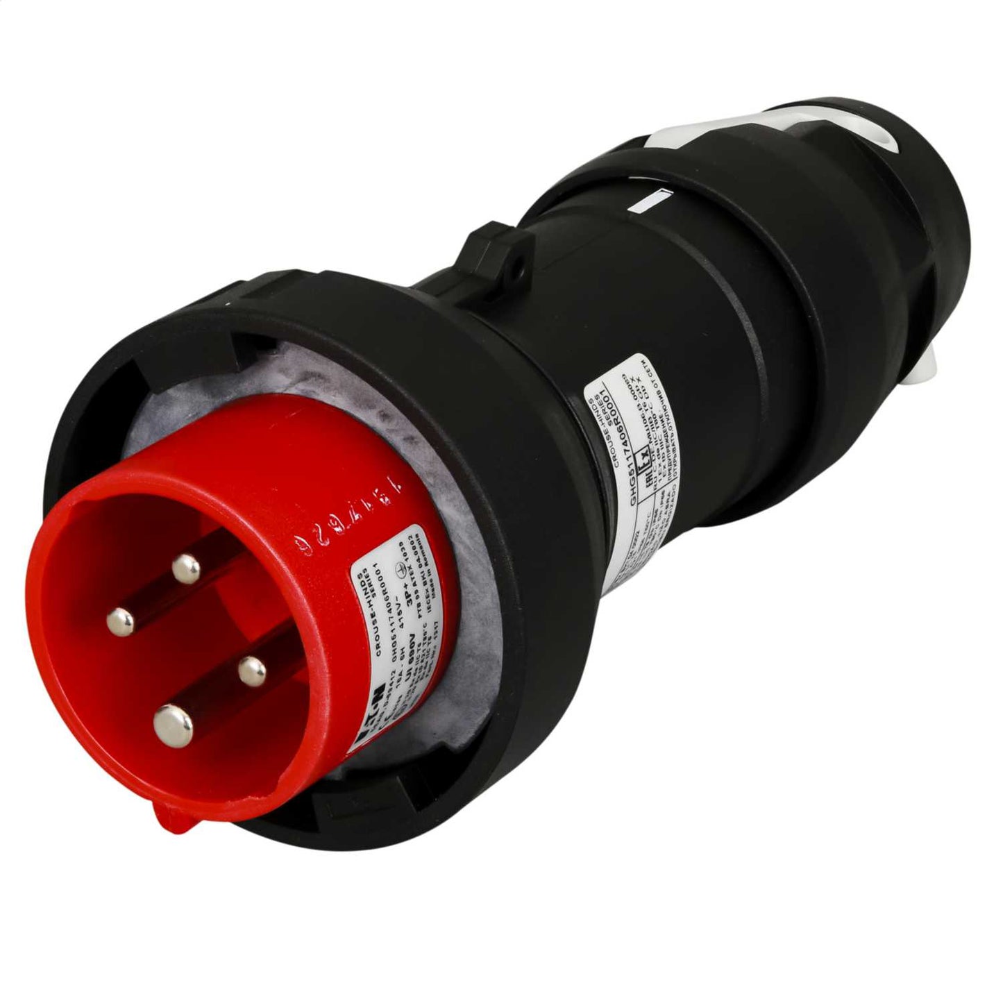 Crouse-Hinds Ceag 16A 3P+E 415V Zone 1 Ex Plug IP66