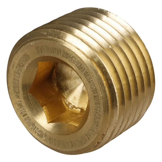 Crouse-Hinds Ceag 1/2" NPT EXE / EXD Brass Stopping Plug