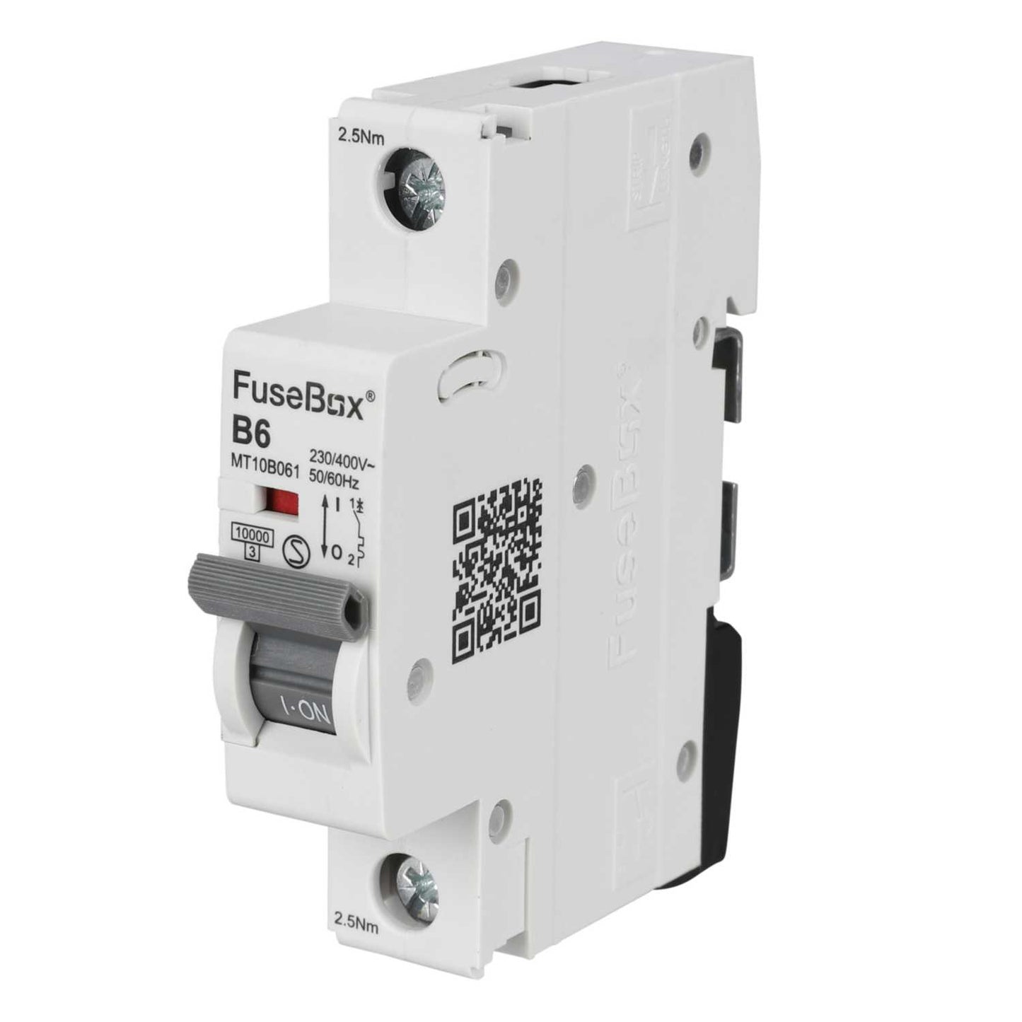 Fusebox 6A Single Pole 10kA B Curve MCB