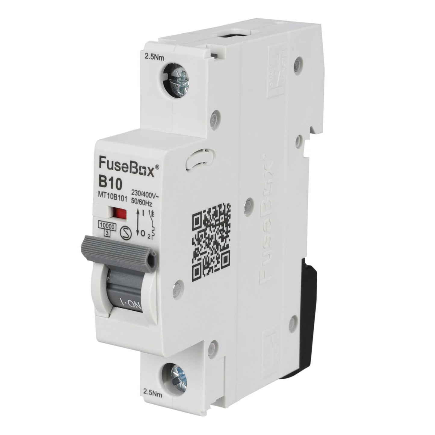 Fusebox 10A Single Pole 10kA B Curve MCB