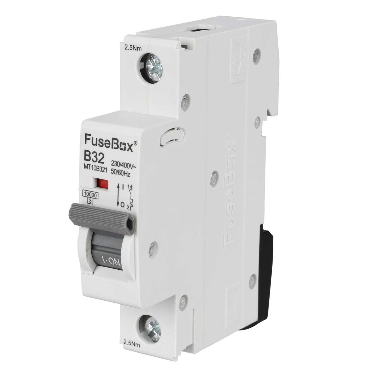 Fusebox 32A Single Pole 10kA B Curve MCB