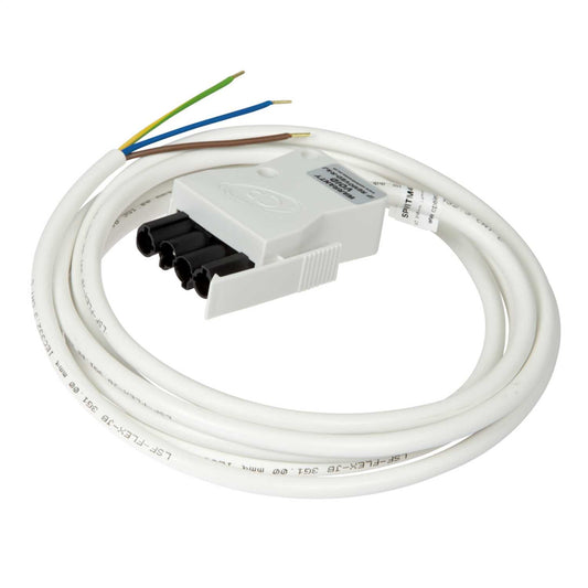 CP Electronics Legrand Vitesse 3m 3 Core Luminaire Lead White Plug
