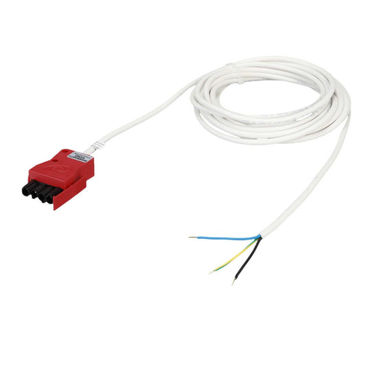 CP Electronics Legrand Vitesse 4 Pole 8m 3 Core Emergency Luminaire Lead Red Plug