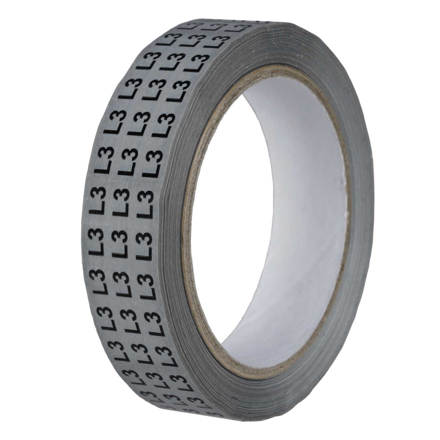 25mm x 33m Cable ID Tape L3 Grey