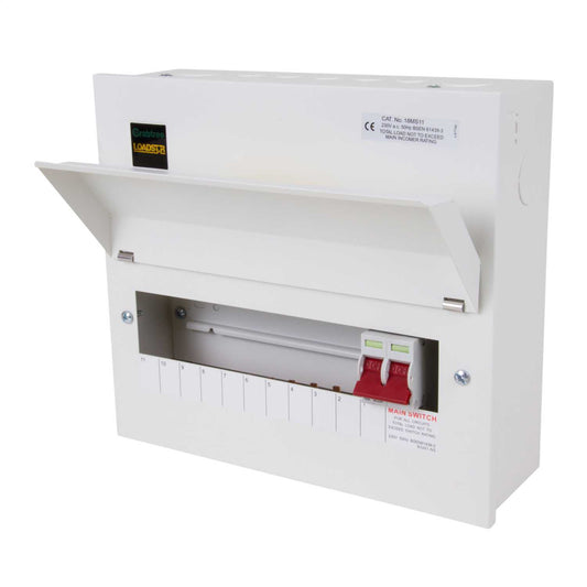 Crabtree Loadstar 11 Way 100A Isolator Incomer Metal Clad Consumer Unit