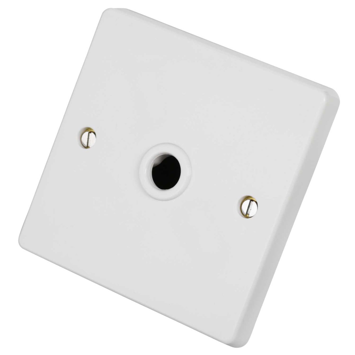 Crabtree 1 Gang 20A Flex Outlet with Cable Clamp White