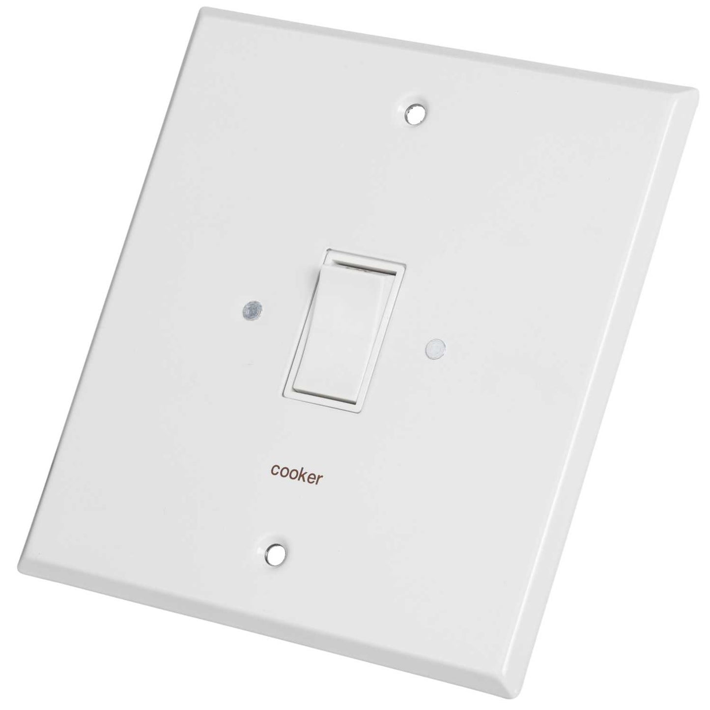Crabtree 50A DP Control Unit marked Cooker White
