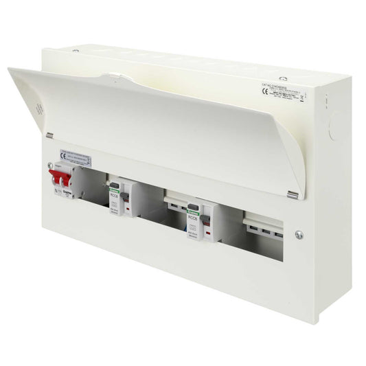 Crabtree Starbreaker 4+5+5 High Integrity Dual 80A Type A RCD Metal Clad Consumer Unit