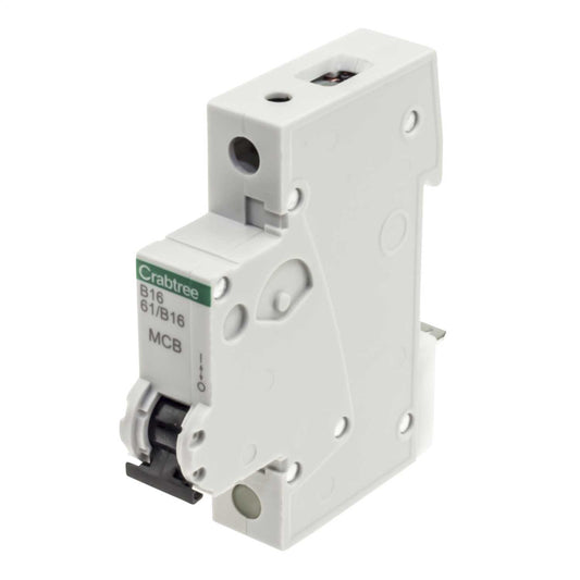 Crabtree Starbreaker 16A Single Pole 6kA B Curve MCB