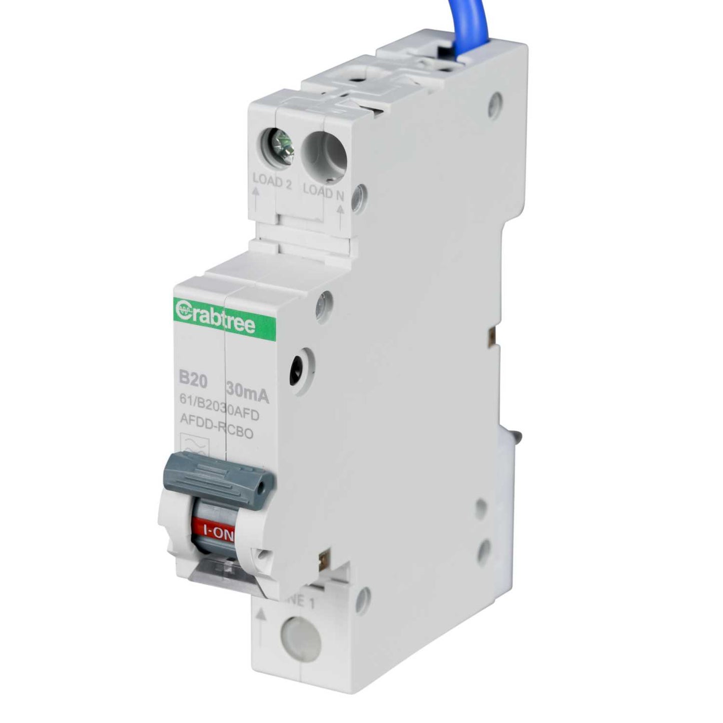 Crabtree 20A 1P+N 1 Module B Curve 6kA 30mA Type A Afdd Combined Rcbo