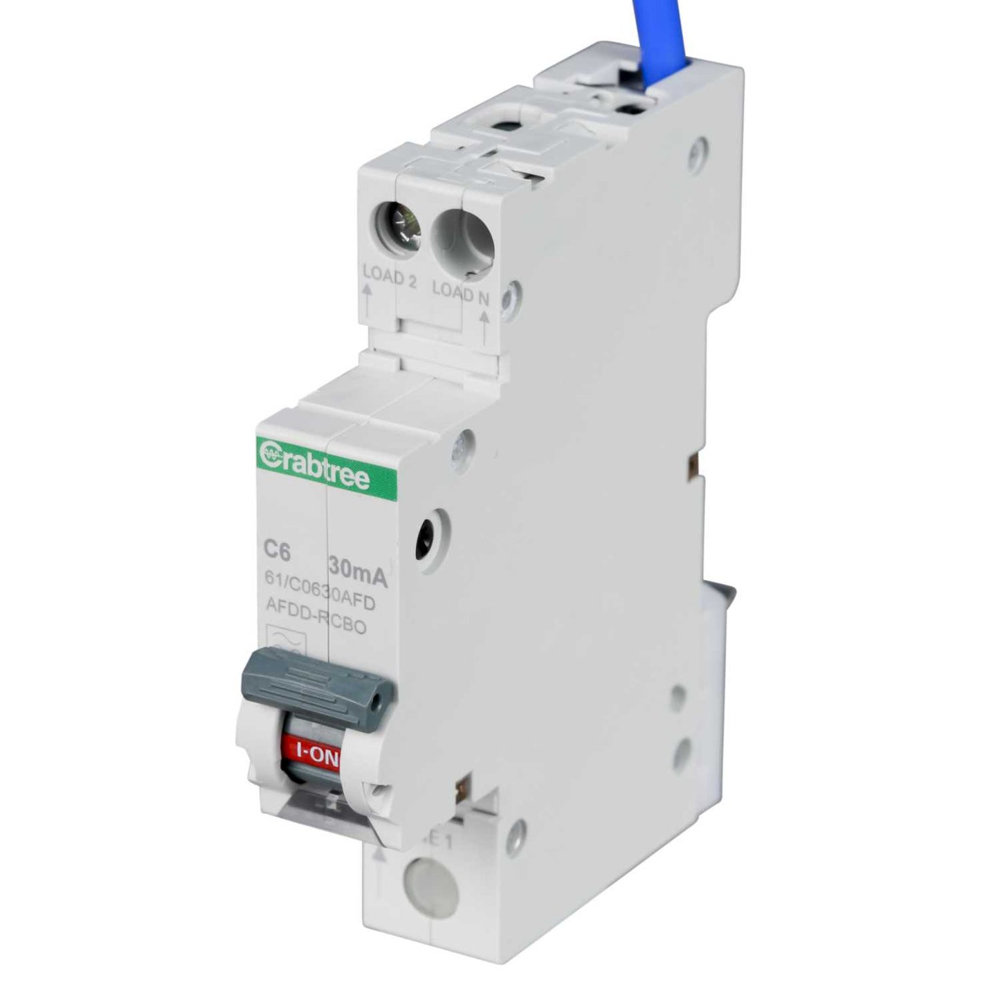 Crabtree 6A 1P+N 1 Module C Curve 6kA 30mA Type A Afdd Combined Rcbo
