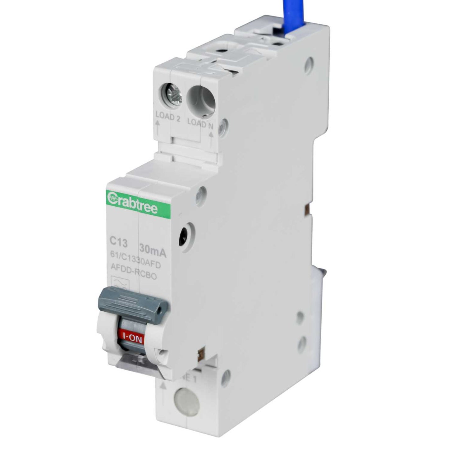 Crabtree 13A 1P+N 1 Module C Curve 6kA 30mA Type A Afdd Combined Rcbo