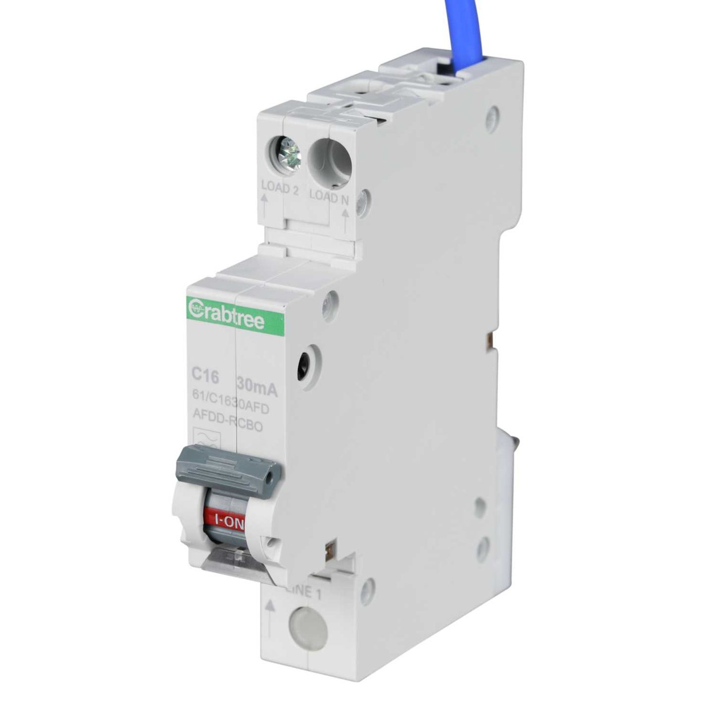 Crabtree 16A 1P+N 1 Module C Curve 6kA 30mA Type A Afdd Combined Rcbo