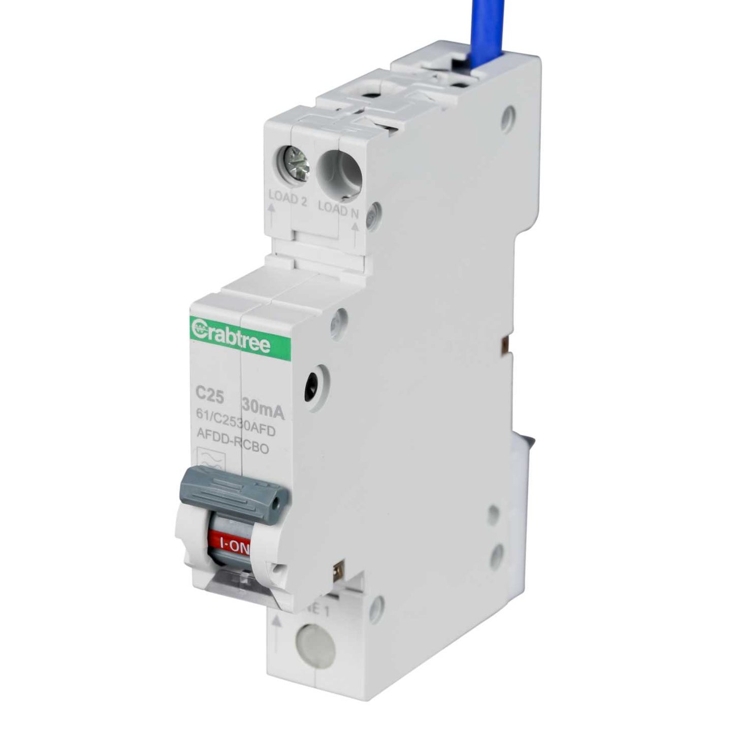 Crabtree 25A 1P+N 1 Module C Curve 6kA 30mA Type A Afdd Combined Rcbo