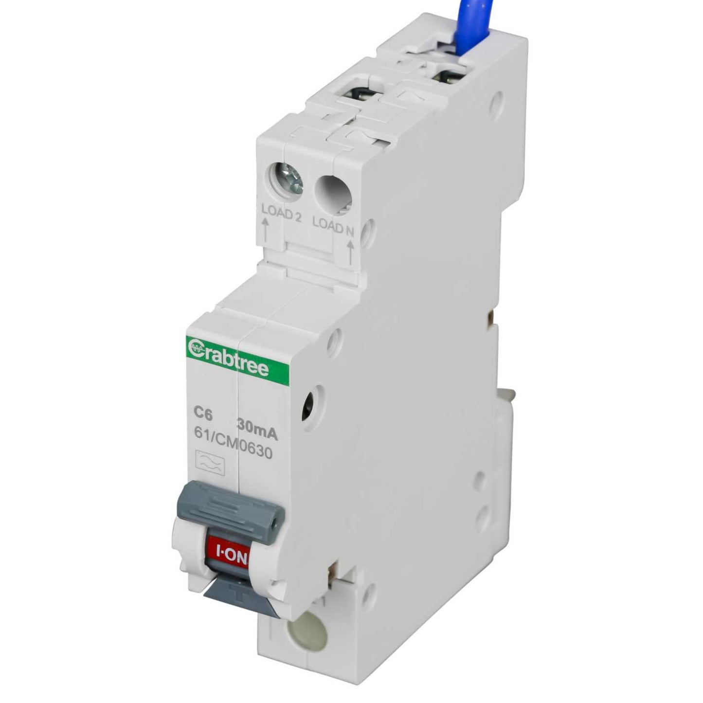 Crabtree Starbreaker 6A 1P+N 1 Module C Curve 6kA 30mA Type A Rcbo