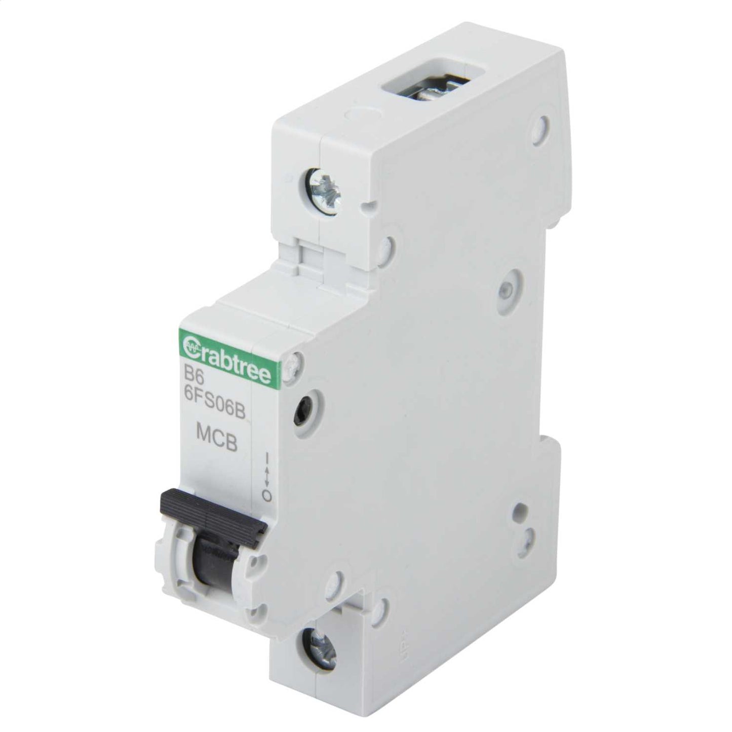 Crabtree Loadstar 6FS 6A Single Pole 6kA B Curve MCB
