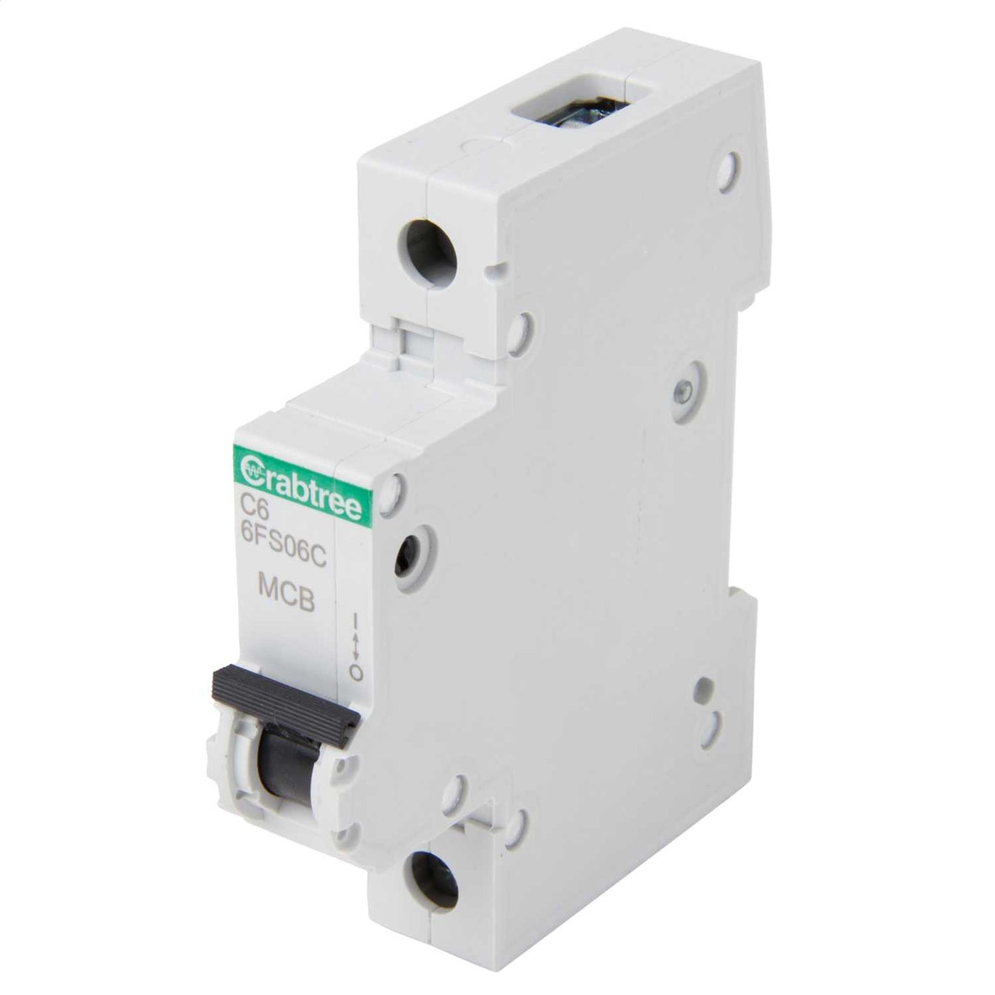 Crabtree Loadstar 6A Single Pole 6kA C Curve MCB