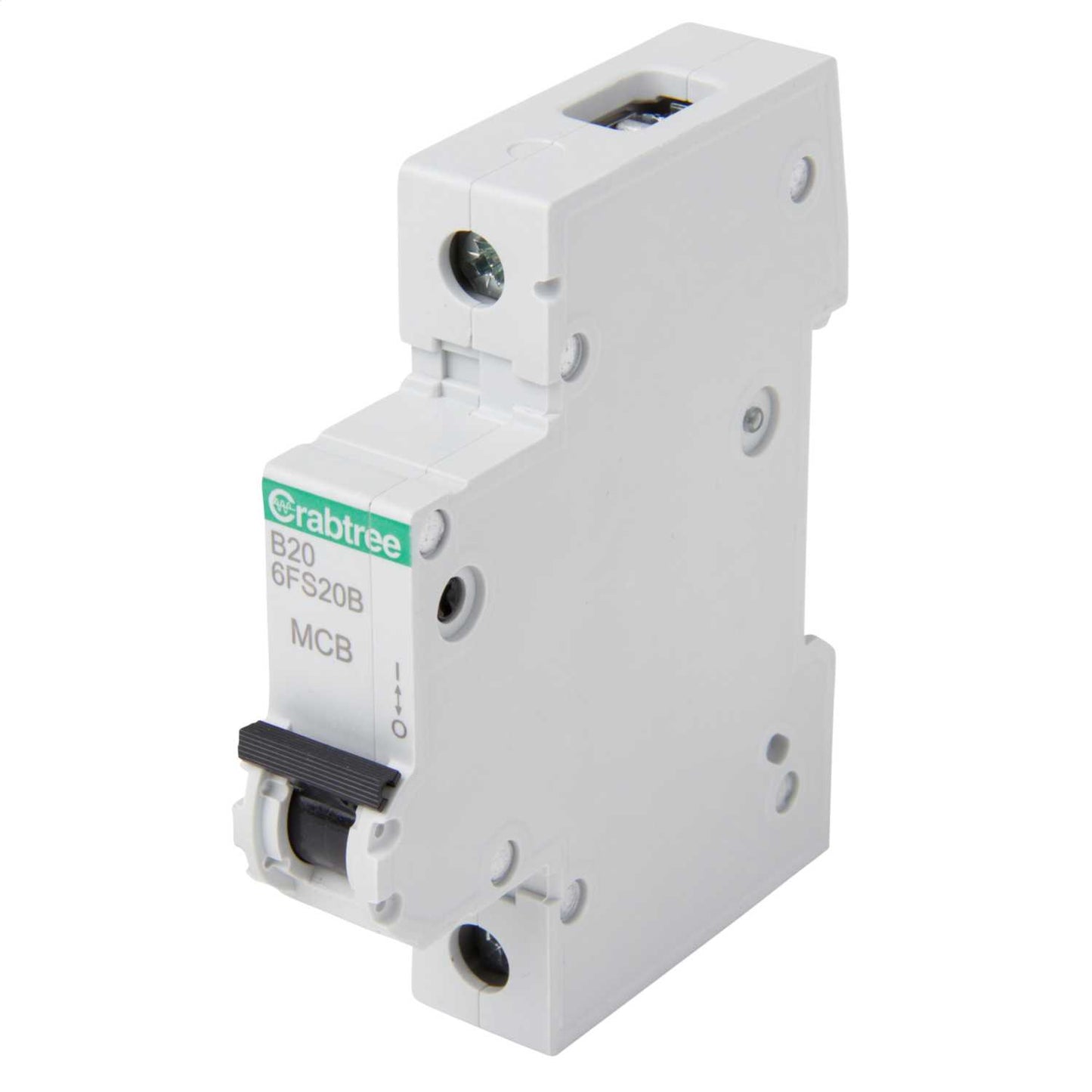 Crabtree Loadstar 6FS 20A Single Pole 6kA B Curve MCB