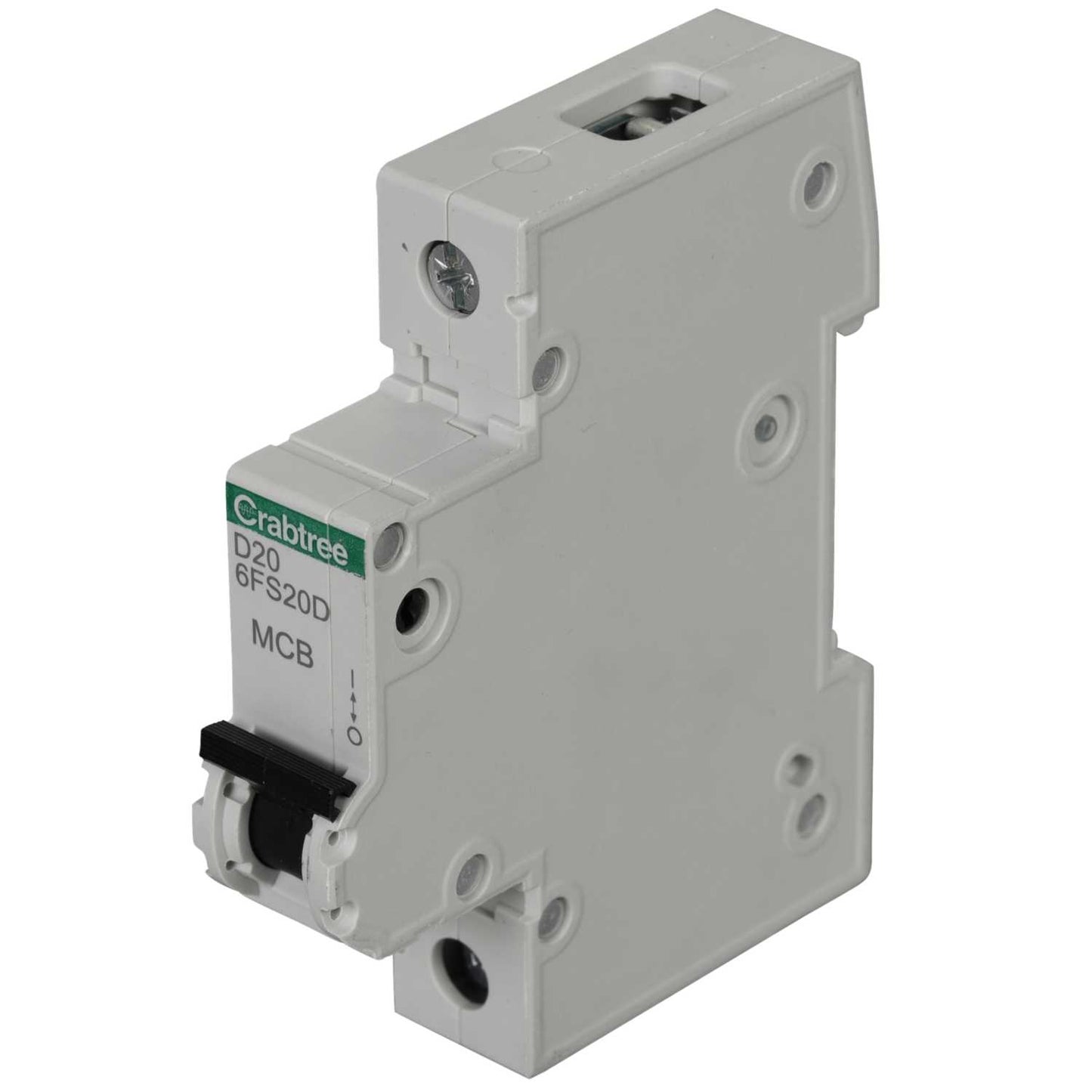 Crabtree Loadstar 6FS 20A Single Pole 6kA D Curve MCB