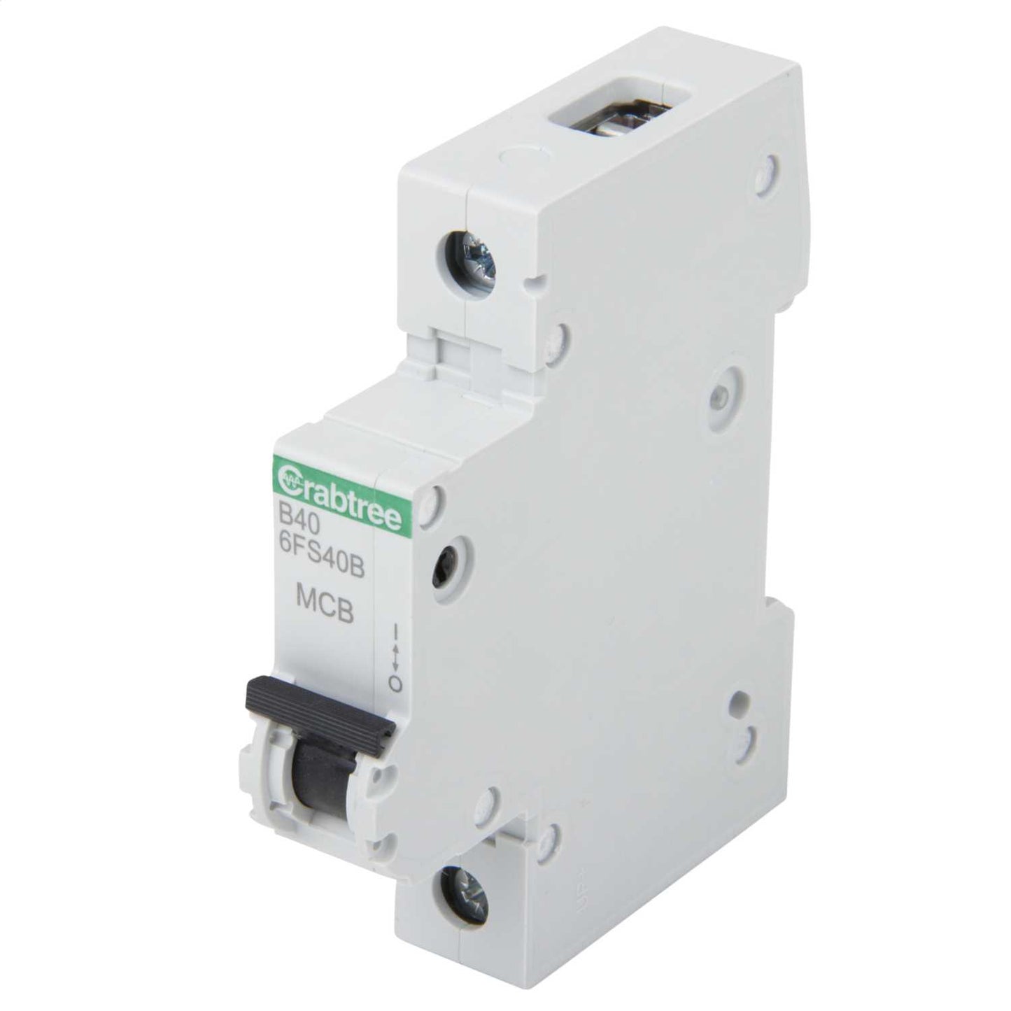 Crabtree Loadstar 6FS 40A Single Pole 6kA B Curve MCB