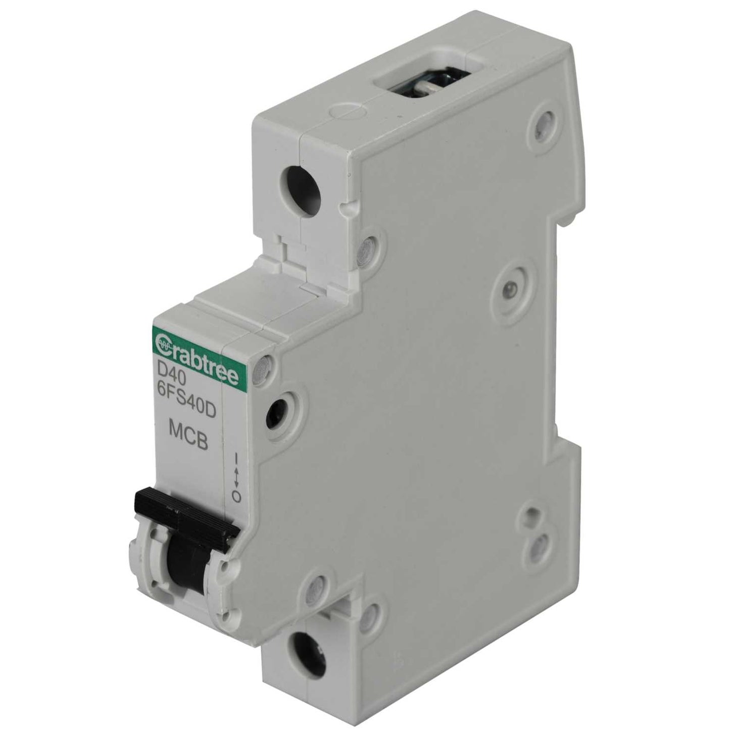 Crabtree Loadstar 6FS 40A Single Pole 6kA D Curve MCB