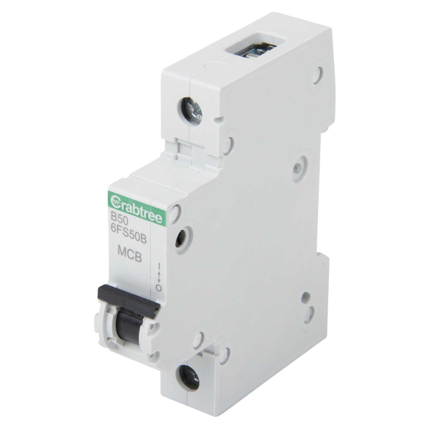 Crabtree Loadstar 6FS 50A Single Pole 6kA B Curve MCB