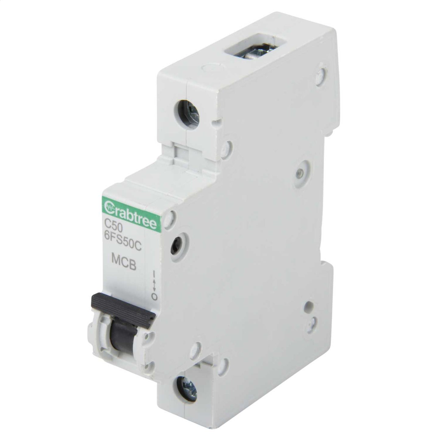 Crabtree Loadstar 6FS 50A Single Pole 6kA C Curve MCB