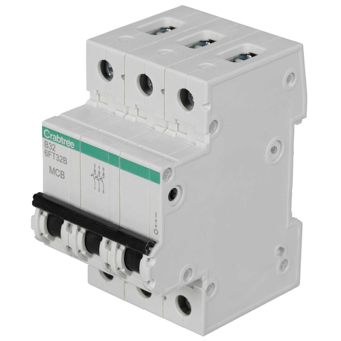 Crabtree Loadstar 32A Triple Pole 6kA B Curve MCB