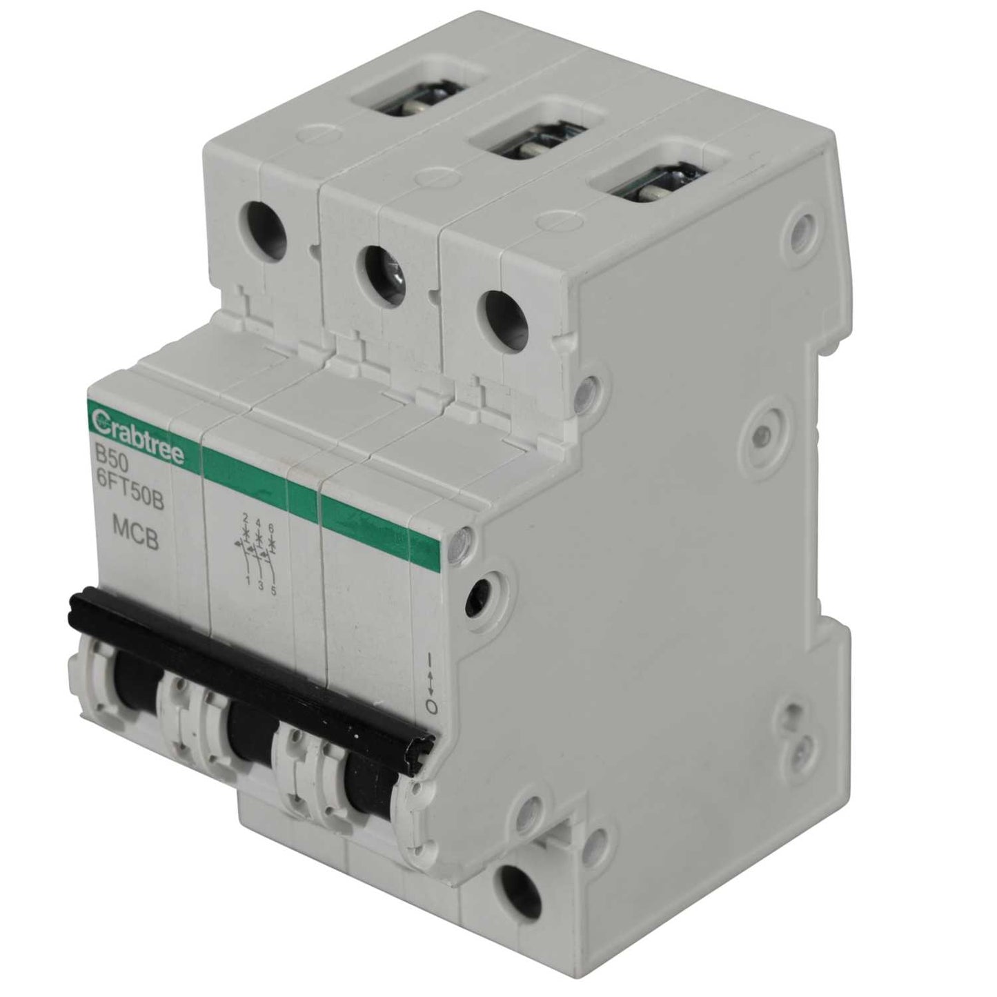 Crabtree Loadstar 50A Triple Pole 6kA B Curve MCB