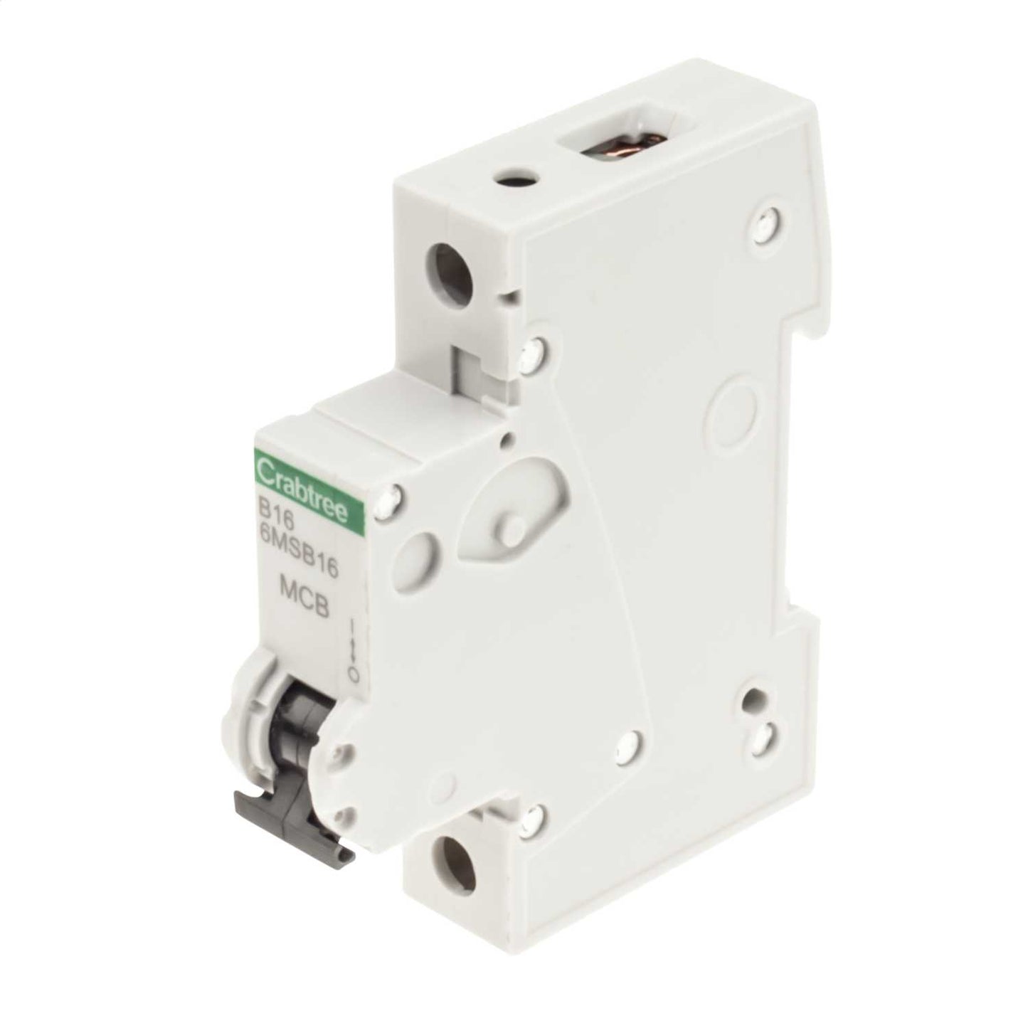 Crabtree Loadstar 6MS 16A Single Pole 6kA B Curve MCB