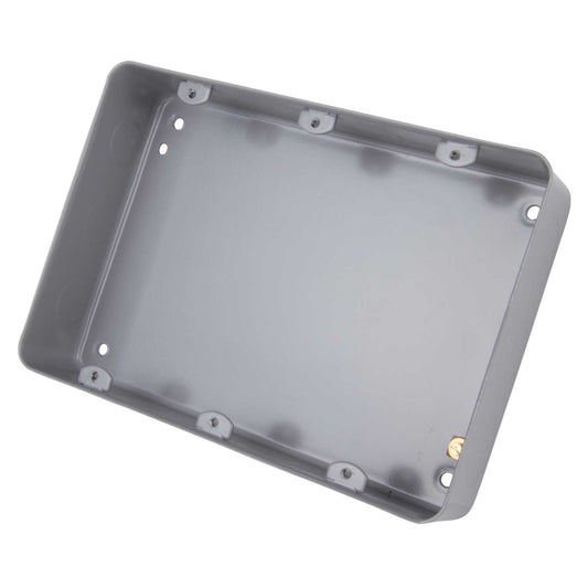 Crabtree 9 and 12 Gang Flush or Surface Metal Back Box with Knockouts