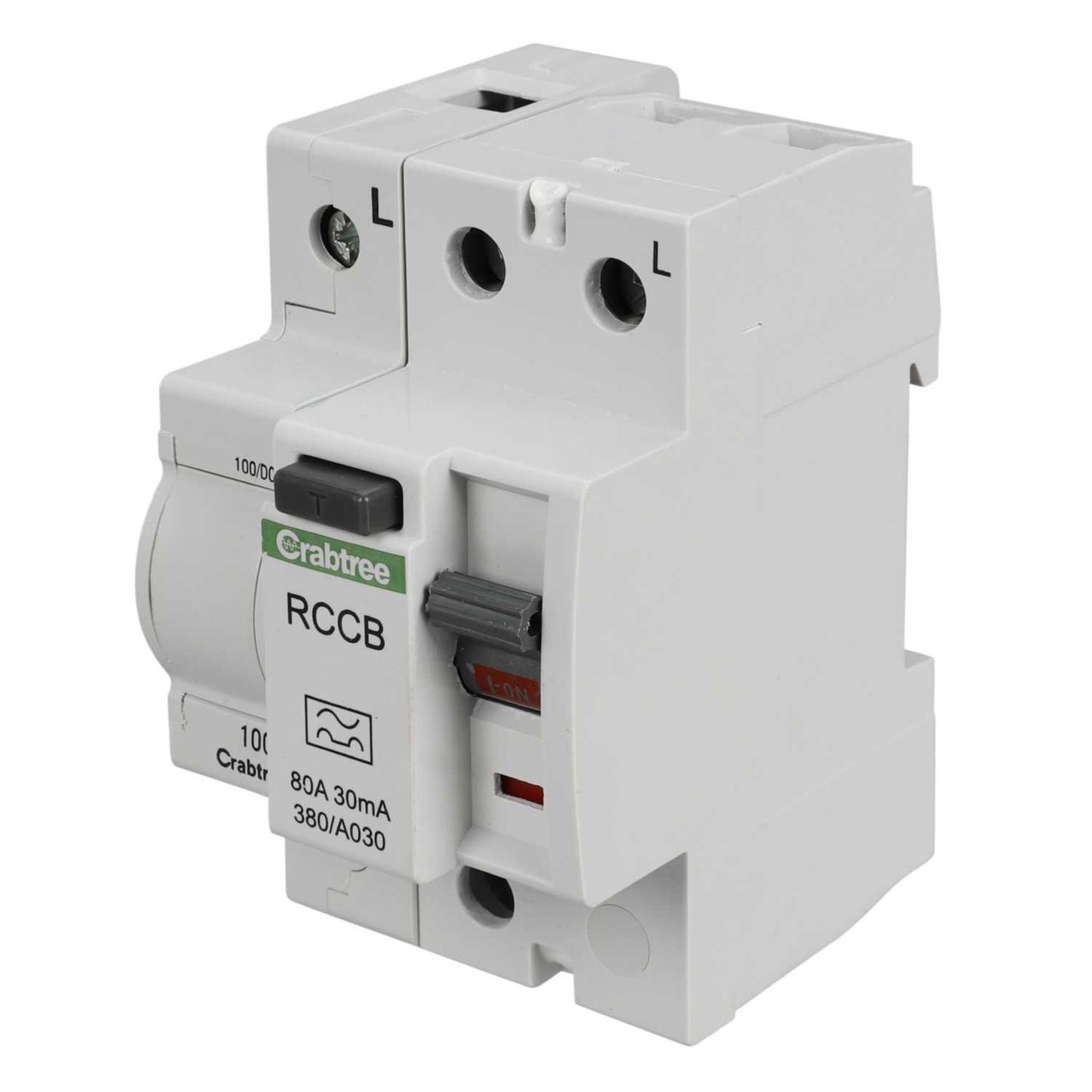 Crabtree Starbreaker 80A 3 Module Double Pole 30mA Type A RCD Kit