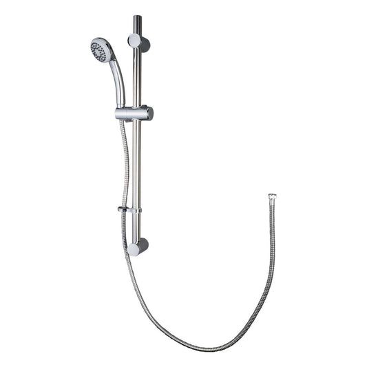Croydex One Function Shower Set with Riser Rail Chrome